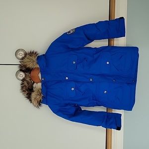 New w/Tags Kids Expedition Down Sherpa Fleece Lined Winter Parka Size 5-6